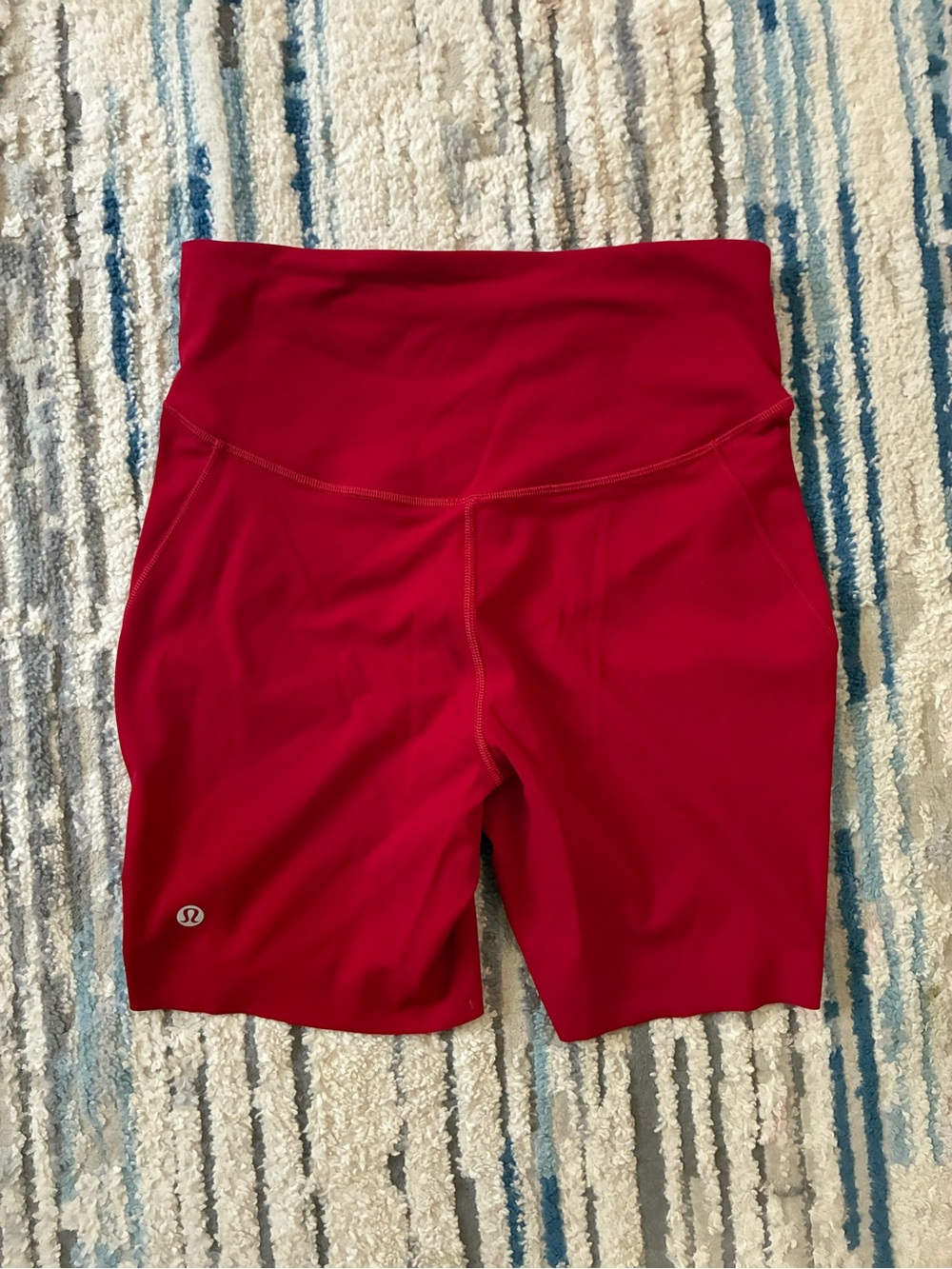 Lululemon Shorts Womens 6 High Rise Biker Shorts Yoga Athletic Gym Bike